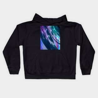 Purple Aesthetic Abstract Kids Hoodie